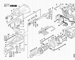 Bosch Reciprocating Saw GSA 1100 E spare parts