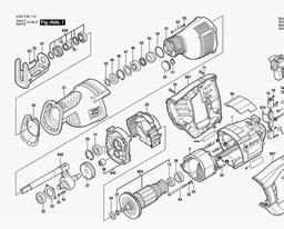 Bosch Reciprocating Saw RS 325 spare parts