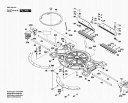 Bosch Slide Mitre Saw GCM12SD spare parts