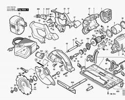 Bosch Cordless Circular Saw GKS 18 V spare parts