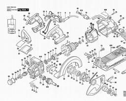 Bosch Circular Saw CSW41 spare parts