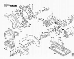 Bosch Cordless Circular Saw CCS 180 spare parts