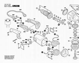 Bosch Angle Grinder GWS 21-230 spare parts