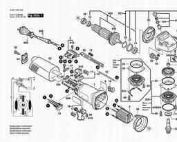 Bosch Angle Grinder BTI-WKS spare parts
