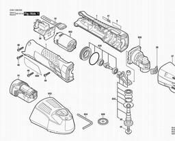 Bosch Multipurpose  Tool EMS 10-A spare parts