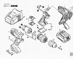 Bosch Cordless Drill Driver BS 18-A spare parts