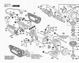 Bosch Angle Grinder Spit GWS 24-230 JVX spare parts