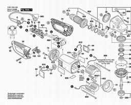 Bosch Angle Grinder Spit AGP 230 MB spare parts