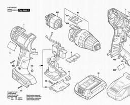 Bosch Cordless Screw Driver SDI 146 spare parts