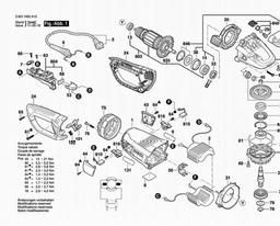 Bosch Angle Grinder 1994-6D spare parts