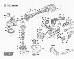 Bosch Universal Angle Grinder GWS 22 230 spare parts