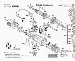 Bosch Electric File GEF 7 E spare parts