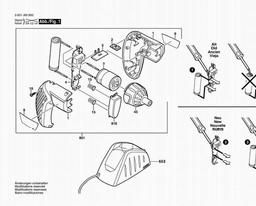 Bosch Cordless Drill Driver IXO spare parts