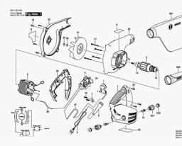 Bosch Blower GBL 800 E spare parts