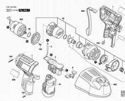 Bosch Impact Wrench ASS 10-A spare parts