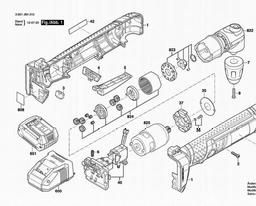 Bosch Drill ADS181 spare parts
