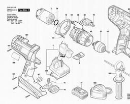 Bosch Cordless Drill Driver GSR 36 VE-2-LI spare parts