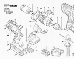 Bosch Cordl Perc Screwdr GSB 36 VE-2-LI spare parts