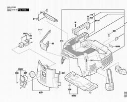 Bosch All Purpose Vacuum Cleane GAS 35 L SFC spare parts