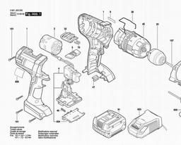 Bosch Cordl Perc Screwdr GSB 14,4 VE-2-LI spare parts