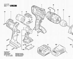 Bosch Cordl Perc Screwdr GSB 14,4 VE-2-LI spare parts