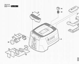 Bosch Industrial Vacuum Cleaner GAS 10 PS spare parts