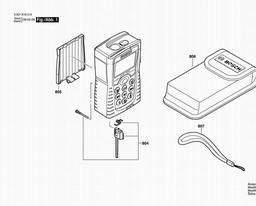 Bosch Distance Measuring Unit DLR 165K spare parts