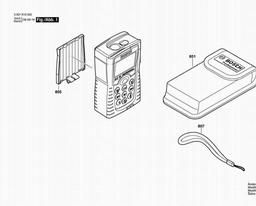 Bosch Distance Measuring Unit DLE 40 spare parts