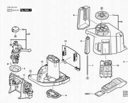Bosch GRL 145HV spare parts