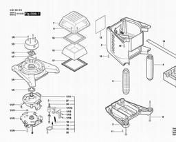 Bosch GRL 400 H spare parts