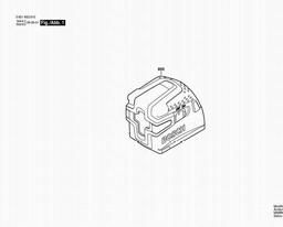 Bosch Laser Level GLL 2-10 spare parts