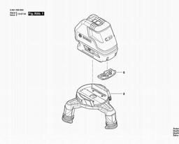 Bosch Laser Level GLL 3-50 spare parts