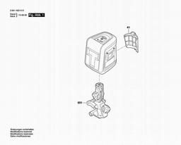 Bosch Laser Level GLL 2 spare parts