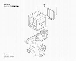Bosch Laser Level GLL 2 X spare parts