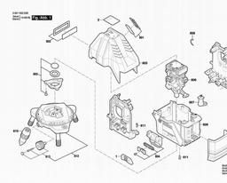 Bosch Laser Cross Level GLL 3-15 spare parts
