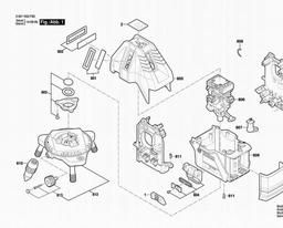 Bosch Laser Cross Level GLL 5-50 spare parts