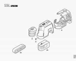 Bosch Remote Control GPL 5E spare parts