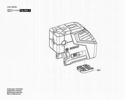 Bosch Accessories GCL 25 spare parts