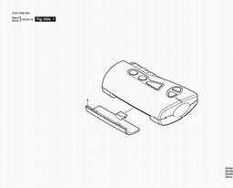 Bosch Remote Control RC1 Professional spare parts