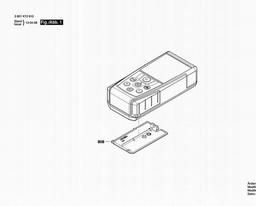 Bosch Distance Measuring Unit GLM 40 spare parts
