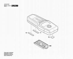 Bosch Metal Detector DETECTOR-1 spare parts