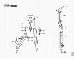 Bosch Fluid-level Gauge BT 160 spare parts