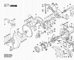 Bosch Slide Mitre Saw GCM 8 S spare parts