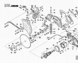 Bosch Slide Mitre Saw GCM 10 X spare parts