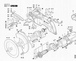 Bosch Slide Mitre Saw GCM 8 SJL spare parts