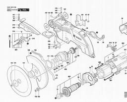 Bosch Slide Mitre Saw GCM 8 SJL spare parts