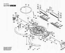 Bosch Slide Mitre Saw GCM 12 GDL spare parts