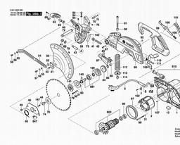 Bosch Slide Mitre Saw GCM 10 MX spare parts
