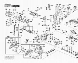 Bosch Table Saw TC 10 spare parts
