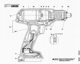 Bosch Pn-accu-screwdriver EXACT ION 4-2000 spare parts